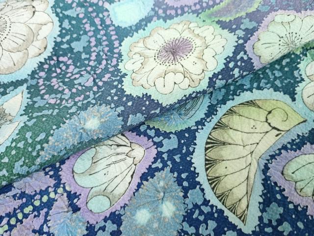 平和屋着物●訪問着　辻が花　絞り　暈し染め　正絹　逸品　AABM5575cs