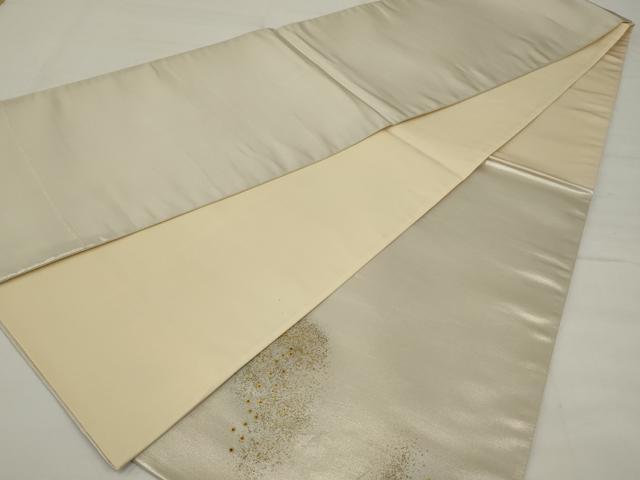 平和屋着物◎太鼓柄袋帯　箔散らし　金彩　正絹　逸品　AABM5607ou