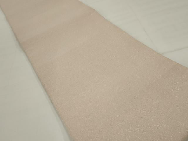 平和屋着物◎綴れ　全通柄袋帯　灰梅色　銀糸　正絹　逸品　未使用　AABM5637ou