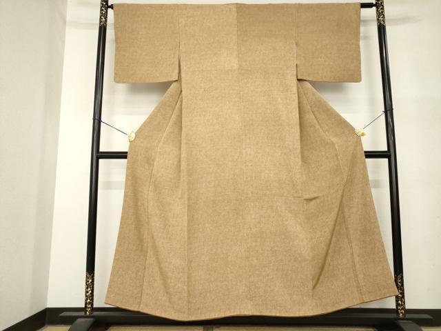 平和屋着物●江戸小紋　鮫小紋柄　正絹　逸品　AABM5685ck
