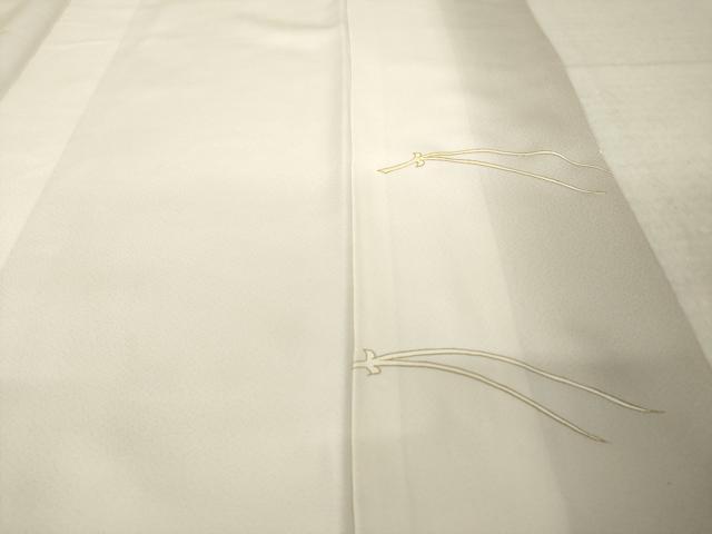 平和屋着物●訪問着　つれづれ　笹船花文　金彩　正絹　逸品　AABM5687ck