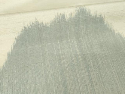平和屋着物●紬　訪問着　遠山重ね文　正絹　逸品　AABM5696ck