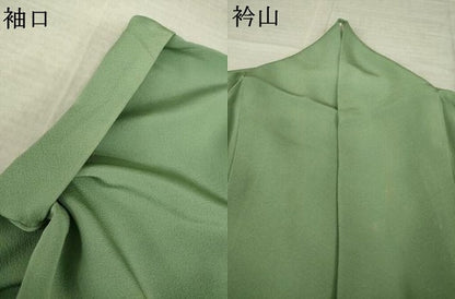 平和屋着物●上質な色無地　岩井茶色　正絹　逸品　AABM5710ck