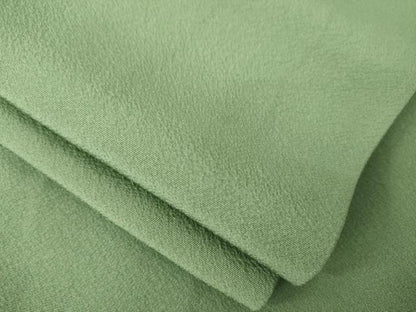平和屋着物●上質な色無地　岩井茶色　正絹　逸品　AABM5710ck
