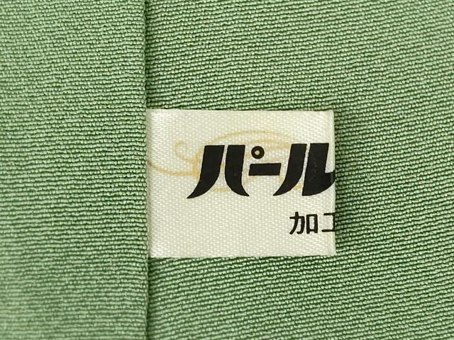 平和屋着物●上質な色無地　岩井茶色　正絹　逸品　AABM5710ck