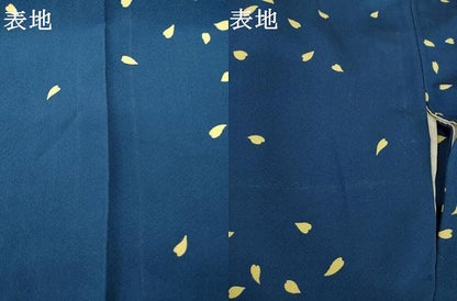 平和屋着物●上質な小紋　舞桜　正絹　逸品　AABM5722ck