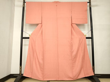 平和屋着物●江戸小紋　鮫小紋柄　正絹　逸品　AABM5760ck