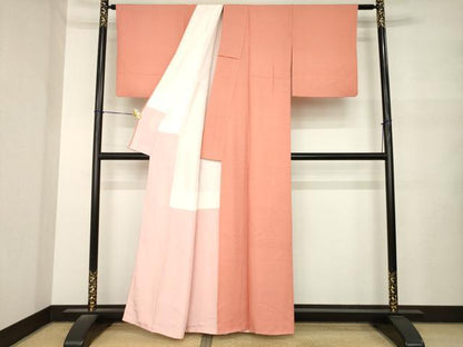 平和屋着物●江戸小紋　鮫小紋柄　正絹　逸品　AABM5760ck