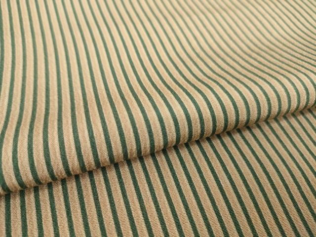 平和屋着物●上質な小紋　縞　正絹　逸品　AABM5763ck