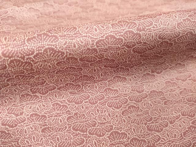 平和屋着物●江戸小紋　松尽くし　正絹　逸品　AABM5771ck