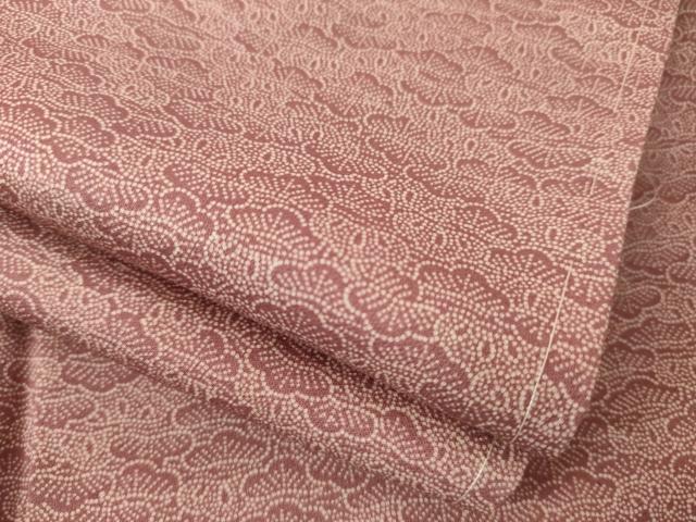 平和屋着物●江戸小紋　松尽くし　正絹　逸品　AABM5771ck