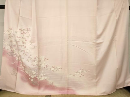 平和屋着物●訪問着　花籬文　暈し染め　正絹　逸品　AABM5779ck