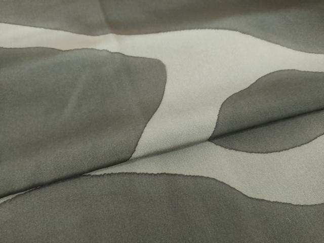 平和屋着物●男性　長襦袢　袷　流水文　正絹　逸品　AABM5797ck