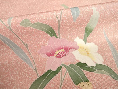 平和屋着物●訪問着　友禅　花籬文　正絹　逸品　未使用　AABM5798ck