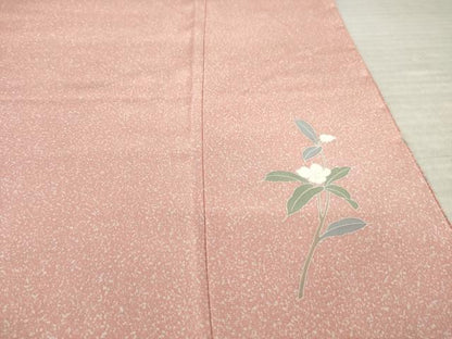 平和屋着物●訪問着　友禅　花籬文　正絹　逸品　未使用　AABM5798ck