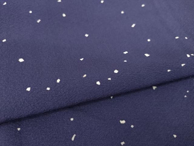 平和屋着物●上質な小紋　霞文　正絹　逸品　未使用　AABM5799ck
