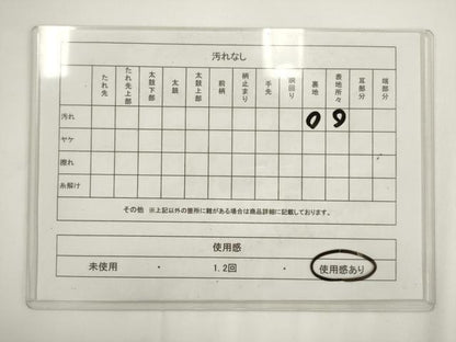 平和屋着物◎六通柄袋帯　乱菊　銀糸　正絹　逸品　AABM5819ma
