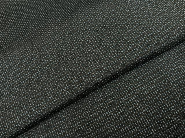 平和屋着物●男性　本場大島紬　アンサンブル　100亀甲　総詰め　正絹　逸品　AABM6217ph