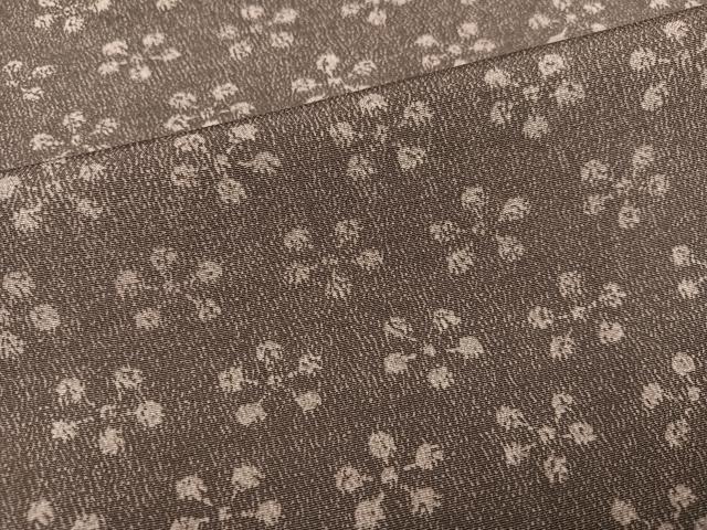 平和屋着物●上質な小紋　舞花文　正絹　逸品　AABM6218ph