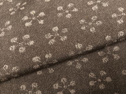 平和屋着物●上質な小紋　舞花文　正絹　逸品　AABM6218ph
