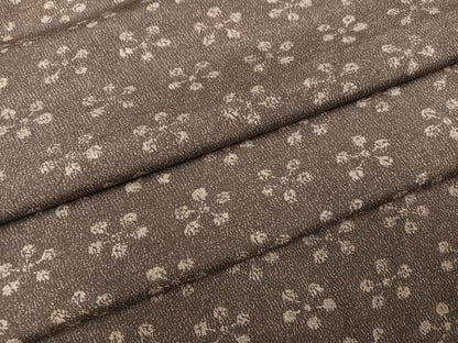 平和屋着物●上質な小紋　舞花文　正絹　逸品　AABM6218ph