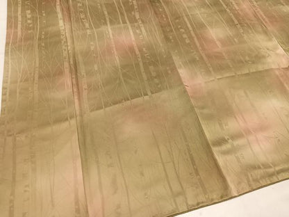 平和屋着物●上質な小紋　草木地紋　暈し染め　正絹　逸品　AABM6221ph
