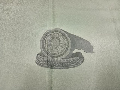 平和屋着物●豪華色留袖　花唐草文　暈し染め　正絹　逸品　未使用　AABM6266ph