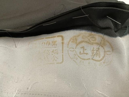 平和屋着物●豪華黒留袖　洛中紀行　本金箔　仮絵羽　正絹　逸品　未使用　AABM6314ph