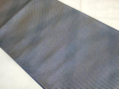 平和屋着物◎本場筑前博多織　六通柄袋帯　市松霞文　金銀糸　正絹　逸品　AABM6507od