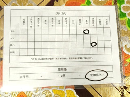 平和屋着物◎六通柄袋帯　唐織　花天井文　金糸　正絹　逸品　AABM6510od
