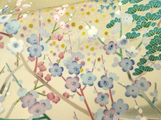 平和屋着物●豪華色留袖　風景文　暈し染め　正絹　逸品　AABM6586cs