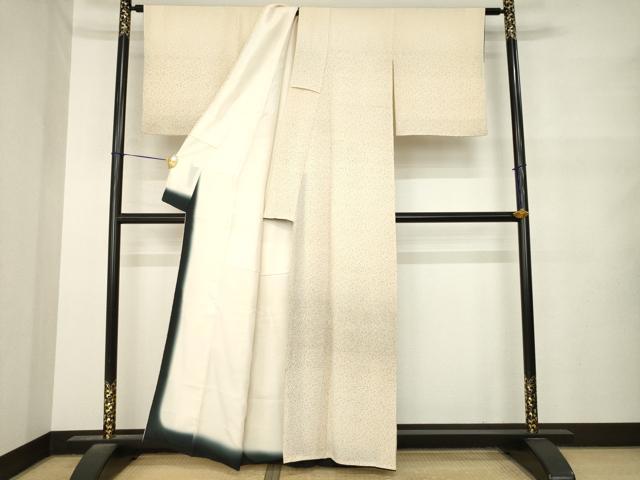 平和屋着物●訪問着　霞文　正絹　逸品　AABM6657ck