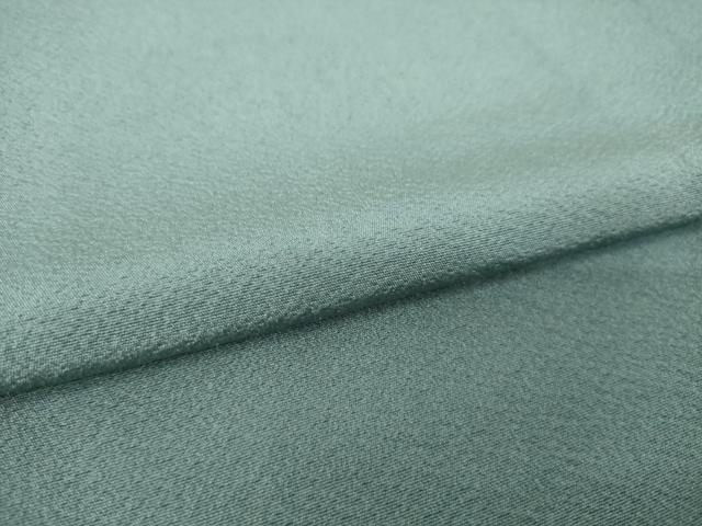 平和屋着物●上質な色無地　錆鉄御納戸色　正絹　逸品　AABM6719ck
