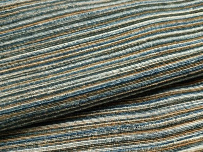 平和屋着物▼男性　和装小物　兵児帯　絞り　紬地　縞　正絹　逸品　未使用　AABM6728ay