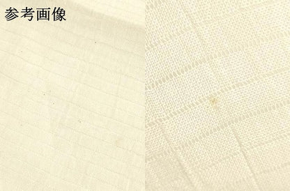 平和屋本店＊夏物　和装小物　帯揚げ　小千谷縮　絽　麻　逸品　未使用　AABM6742ay