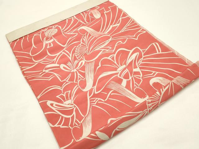 平和屋着物▼和装小物　羽裏地・肩裏地　まとめて5点　羽二重　正絹　逸品　未使用　AABM6983ay