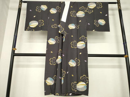 平和屋着物●長襦袢　無双仕立て　ぽっくり下駄　兎　正絹　逸品　AABM7069ck