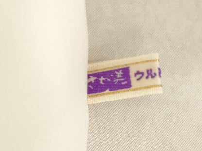 平和屋着物●長襦袢　袷　片輪車花文　暈し染め　さが美扱い　正絹　逸品　未使用　AABM7072ck