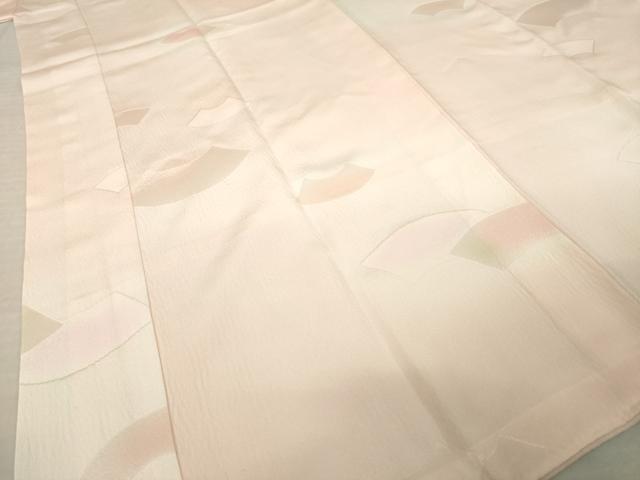 平和屋着物●長襦袢　袷　地紙重ね地紋　暈し染め　正絹　逸品　AABM7078ck