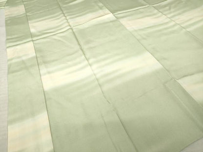 平和屋着物●長襦袢　無双仕立て　作家物　霞文　泥染め　暈し染め　正絹　逸品　未使用　AABM7080ck