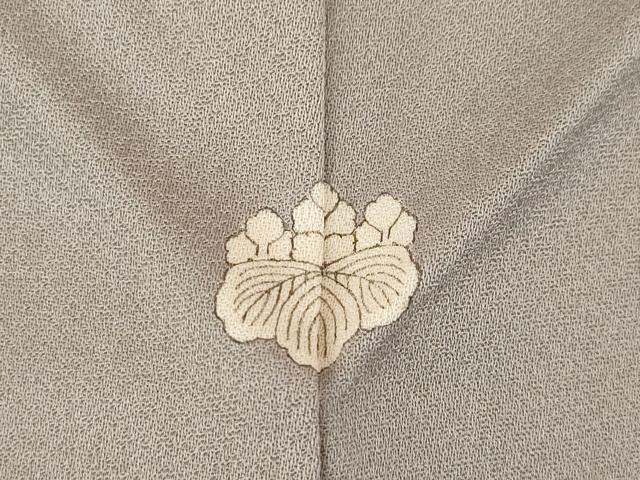 平和屋着物●豪華色留袖　刺繍　駒刺繍　遠山花文　梅　松　金彩　反端付き　正絹　逸品　未使用　AABM7088ck