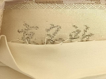 平和屋着物◎六通柄袋帯　京名所　プラチナ二重箔　正絹　逸品　AABM7292dk