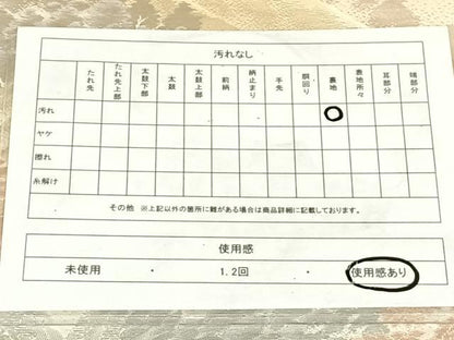 平和屋着物◎六通柄袋帯　京名所　プラチナ二重箔　正絹　逸品　AABM7292dk