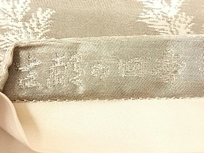 平和屋着物◎六通柄袋帯　唐織　古都の四季　錦引箔　正絹　逸品　AABM7308dk