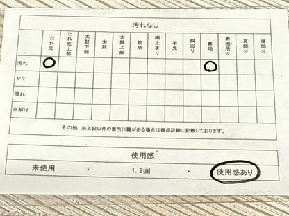 平和屋着物◎六通柄袋帯　唐織　斜縞　銀糸　正絹　逸品　AABM7316dk