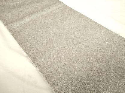 平和屋着物◎六通柄袋帯　鮫小紋柄　正絹　逸品　AABM7323ex