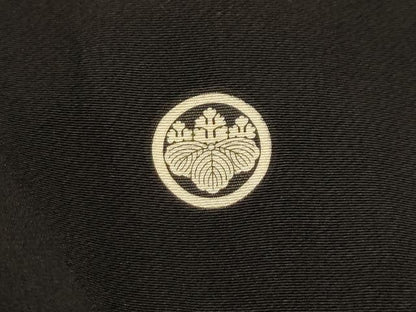 平和屋着物■豪華黒留袖　風景文　正絹　逸品　AABM7529sx