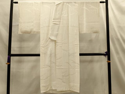 平和屋着物■長襦袢　無双仕立て　雪輪花文　正絹　逸品　AABM7537sx