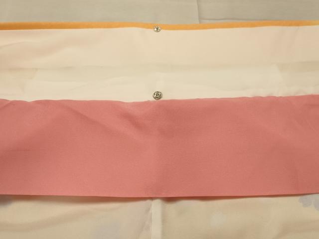 平和屋着物■小振袖　二尺袖　舞花文　暈し染め　洗える着物　AABM7552sx