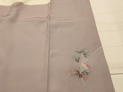 平和屋着物■訪問着　飾花文　暈し染め　正絹　逸品　AABM7554sx